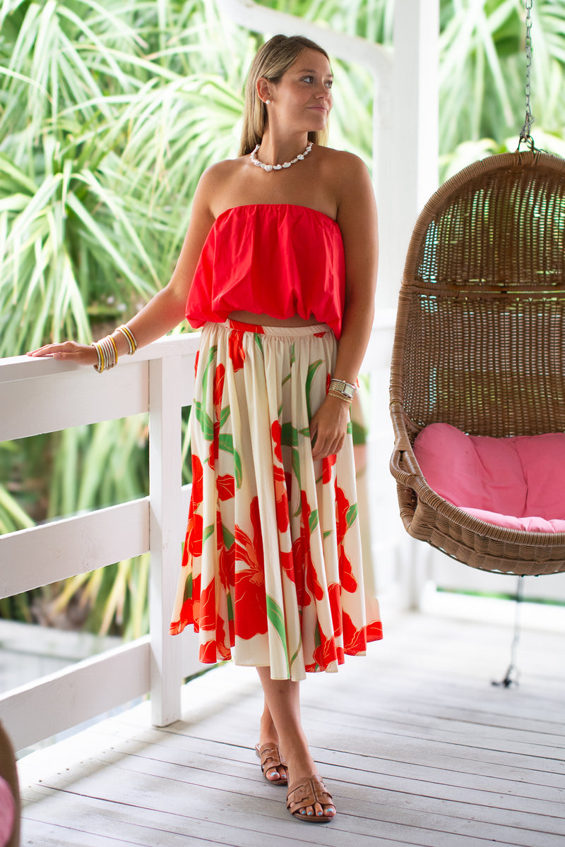 Keely Top - Red