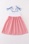 Crab Applique Girls Dress