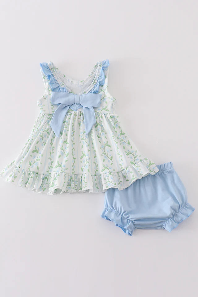 Bloomin' Blue Girls Set