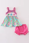 Under the Sea Embroidered Girls Set