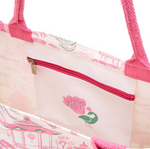 Pink Pagodas Tote Bag