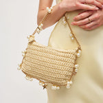 Pearl & Charms Woven Purse