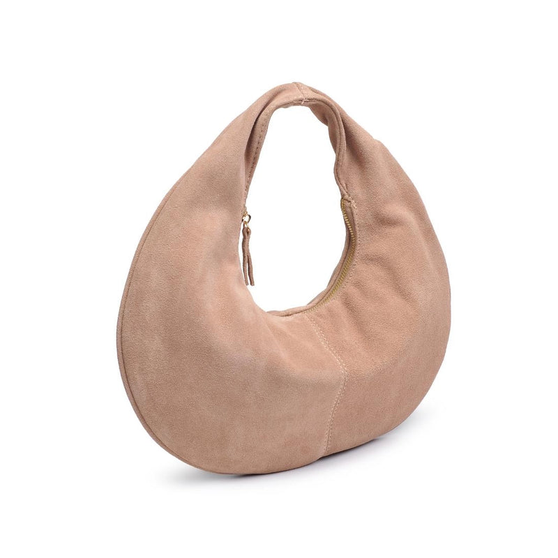 Genuine Leather Suede Handbag