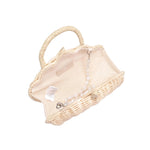 Seashell Wicker Handbag