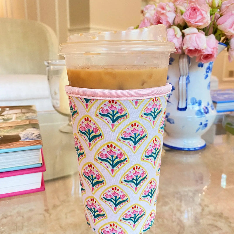 Pink & Yellow Bouquets Coffee Sleeve - Venti