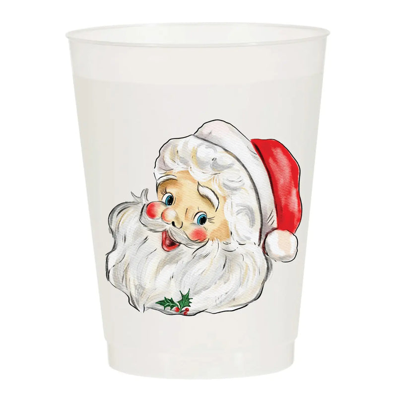 Vintage Santa Reusable Cups