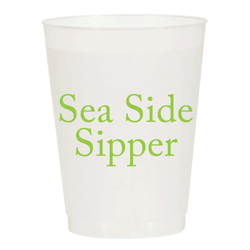 Seaside Sipper Reusable Cups