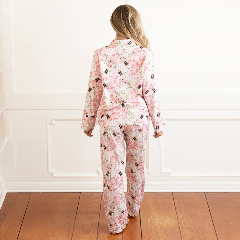 Rose Nutcracker Pajama Set