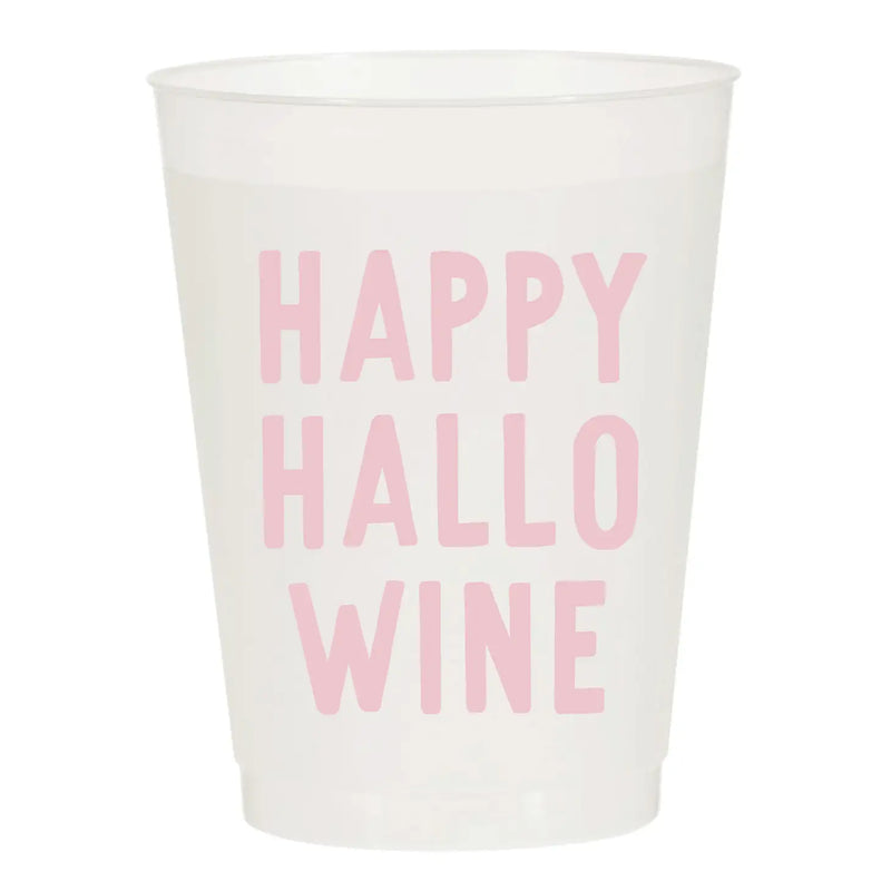 Happy Hallo-wine Reusable Cups