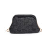 Black Woven Clutch