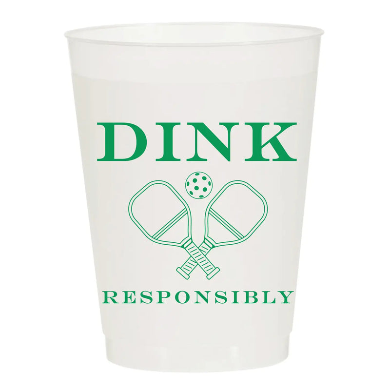 "Dink Responsibly" Reusable Cups