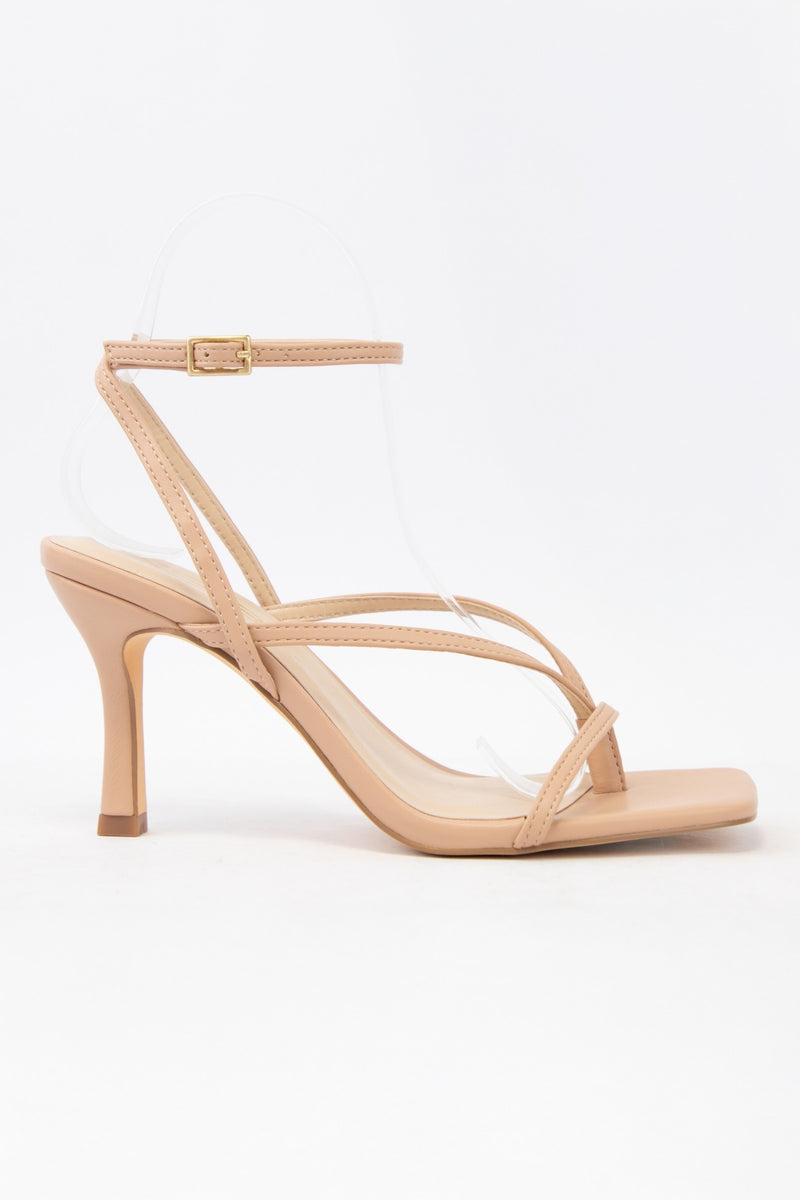 Nude Strap Heels
