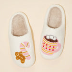 Hot Cocoa & Gingerbread Slippers