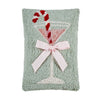 Holiday Martini Hook Pillow