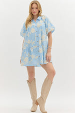 Kaylin Dress - Light Blue