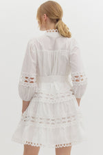 Jessica Dress - White