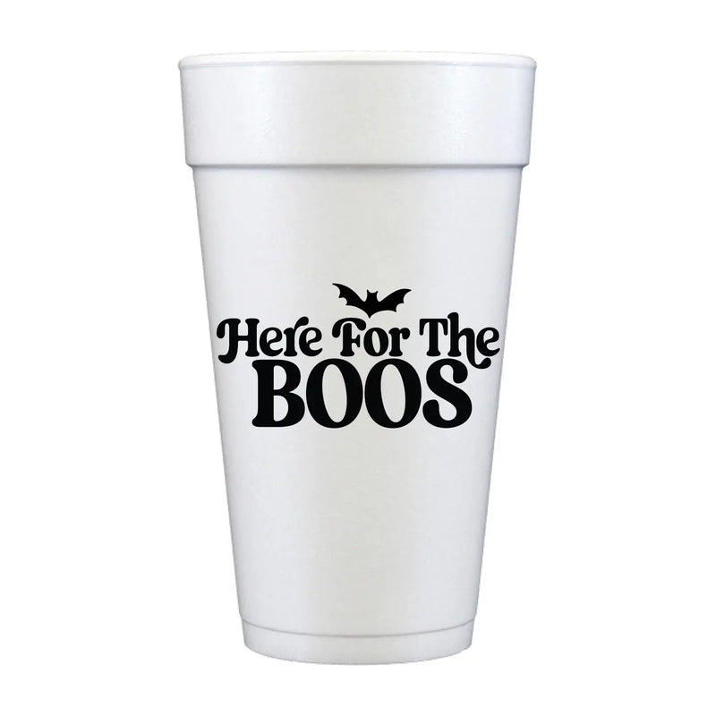 Here for the Boos Styrofoam Cups