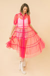 Stella Coverup - Hot Pink